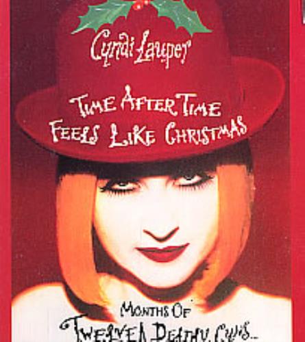 Cyndi Lauper Time After Time/feels Like Xmas Calender Pack UK
